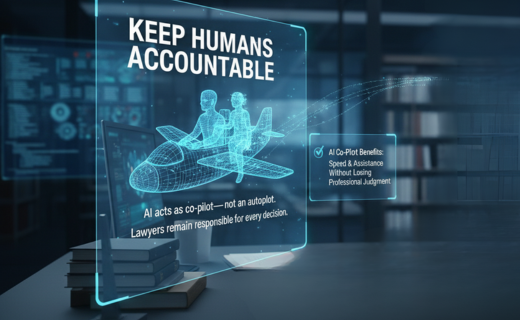 Keep humans accountable